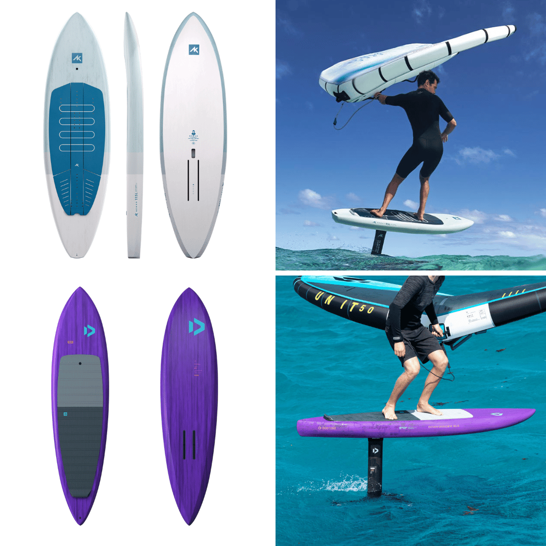 AK Nomad vs. Duotone Downwinder SLS: Which Board is Right for You?