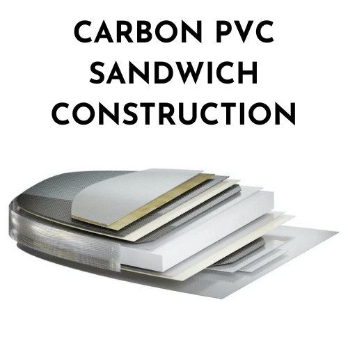 Carbon-PVC-Sandwich-Construction