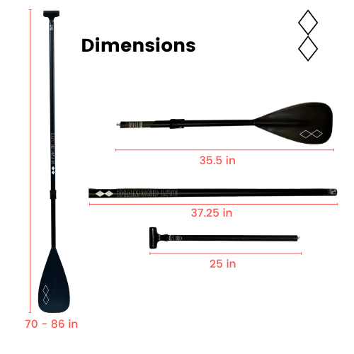 Fits inside inflatable SUP Bags