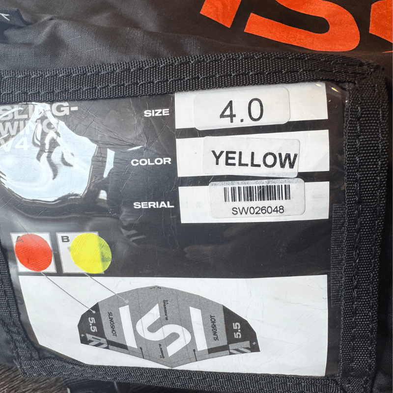 Slingshot SlingWing V4 Quiver Builder Bundle- 4.0m (Yellow) &amp; 6.5m (Orange)