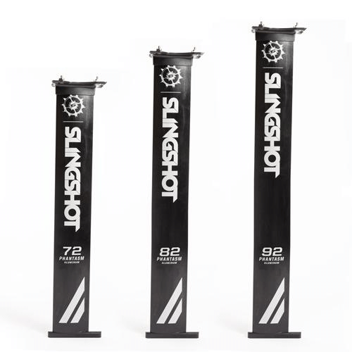 Compare sizes of the Slingshot Phantasm Aluminum Mast