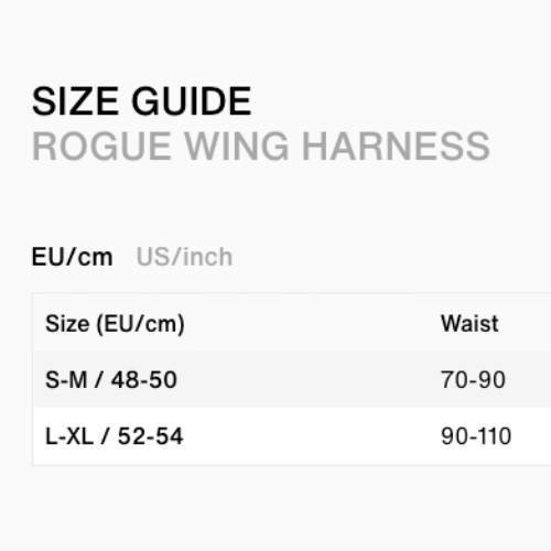 wing-harness-size-guide
